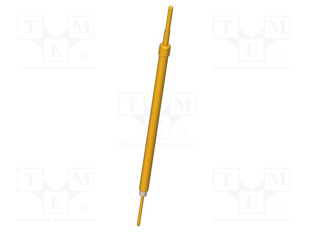 Test needle; Maksimum spring compression: 5mm; 3A; Contacts: CuBe