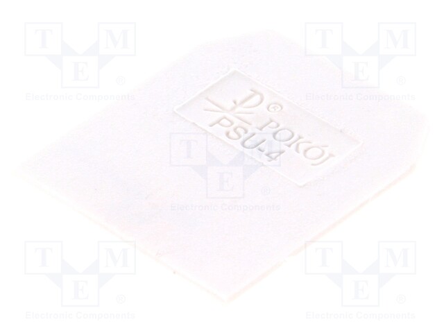 End/partition plate; Application: ZUG-G2.5,ZUG-G4; grey