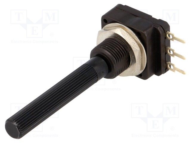 Potentiometer: shaft; single turn; 2.5kΩ; 200mW; THT; 6mm; plastic
