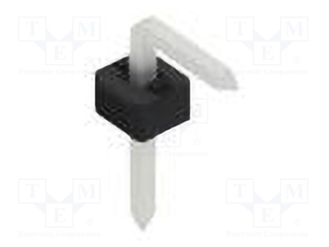 Connector: pin strips; pin header; male; PIN: 1; 2mm; THT; 1x1; 100V