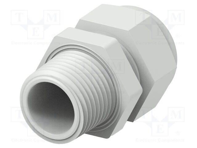 Cable gland; without nut; NPT1/2"; IP68; Mat: polyamide; Entrelec