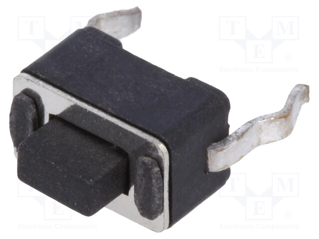 Microswitch TACT; SPST-NO; Pos: 2; 0.05A/12VDC; THT; none; 1.8N