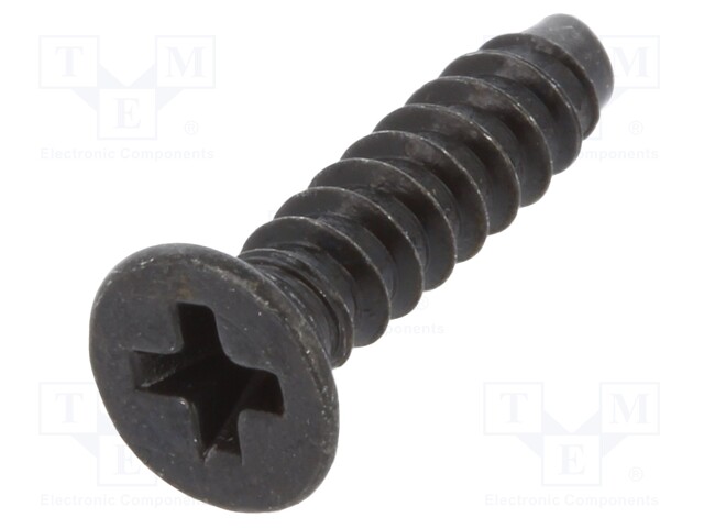 Set of screws; HM-1551,HM-1591; black; Pcs: 100