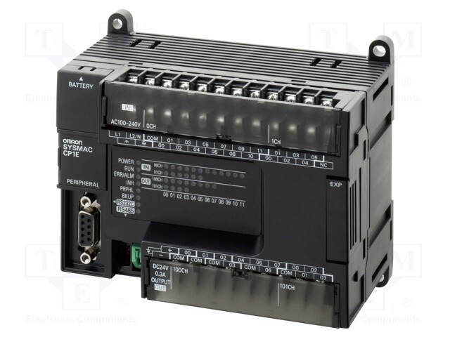 Module: PLC programmable controller; 24VDC; OUT: 12; IN: 18