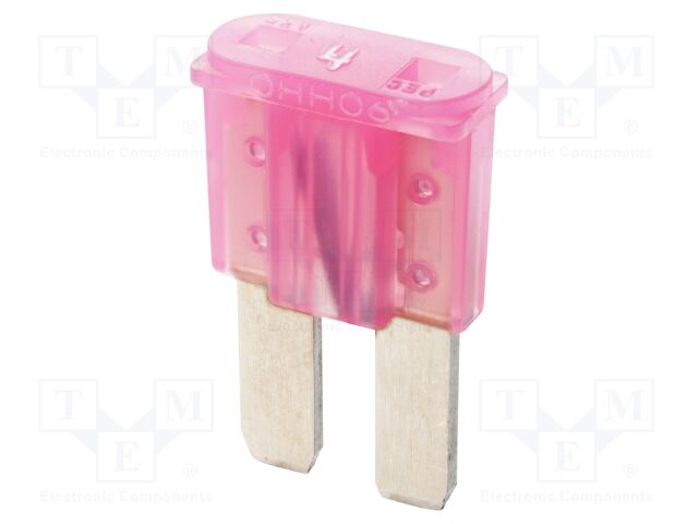 Fuse: fuse; 4A; 32VDC; automotive; 9.1mm; 9.1x3.8x15.3mm
