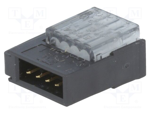 Connector: wire-wire/PCB; plug; male; PIN: 4; Mini-Clamp; 32V; IDC