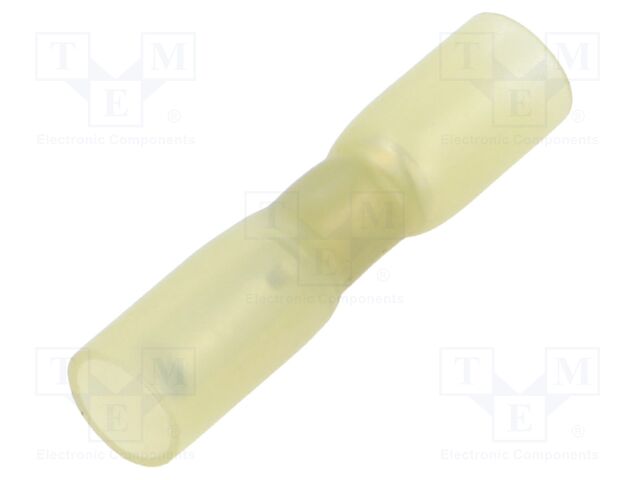 Terminal: round; female; Ø: 5mm; 4÷6mm2; crimped; for cable; yellow