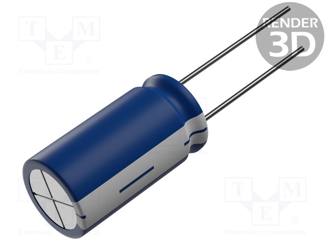 Capacitor: electrolytic; THT; 1000uF; 50VDC; Ø12.5x20mm; ±20%
