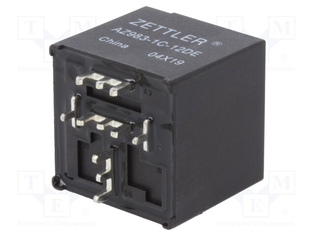 Relay: electromagnetic; SPDT; Ucoil: 12VDC; 60A; automotive; 760mW