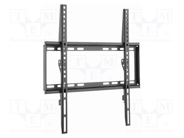 Holder; for wall mounting; 35kg; 32÷55"; black; permanent