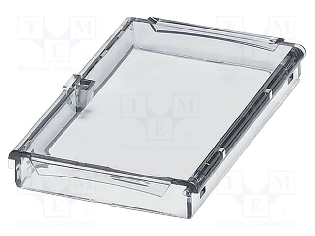 Cover; tiltable; transparent; UL94V-0; BC 71,6; polycarbonate