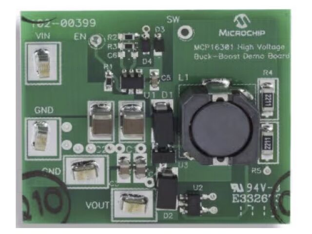 Dev.kit: Microchip; Comp: MCP16301; DC/DC converter