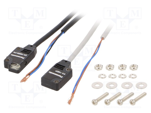 Sensor: photoelectric; Range: 0÷1000mm; PNP; DARK-ON; 50mA; <0.5ms