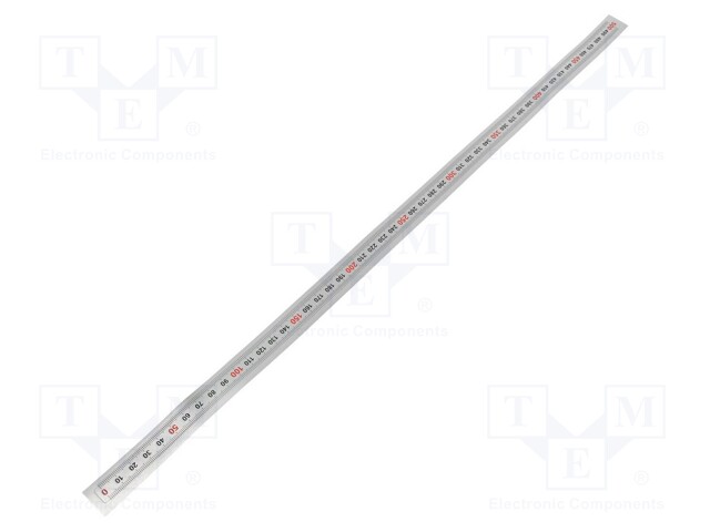 Ruler; figures horizontally arranged,self-adhesive; W: 11mm