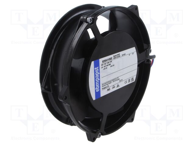 Fan: DC; axial; Ø172x51mm; 540m3/h; 63dBA; ball bearing; 4300rpm