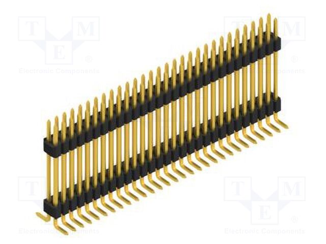Connector: pin strips; pin header; male; PIN: 58; 1.27mm; SMT; 2x29