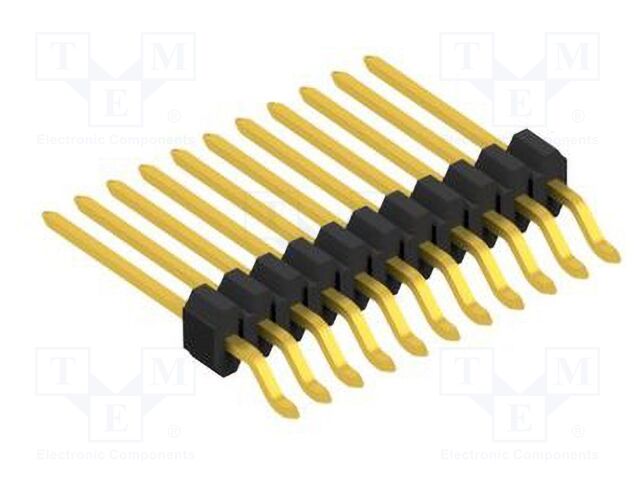 Connector: pin strips; pin header; male; PIN: 11; 1.27mm; SMT; 1x11