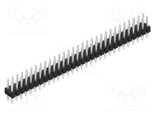 Connector: pin strips; pin header; male; PIN: 60; 2.54mm; THT; 2x30