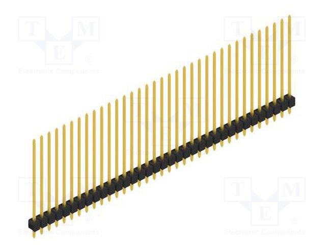 Connector: pin strips; pin header; male; PIN: 35; 2.54mm; THT; 1x35