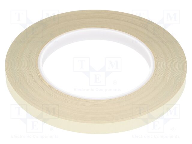Tape: electrically conductive; W: 9mm; L: 33m; Thk: 0.035mm; IPT 90
