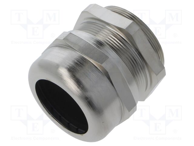 Cable gland; M50; 1.5; IP68; brass; Body plating: nickel