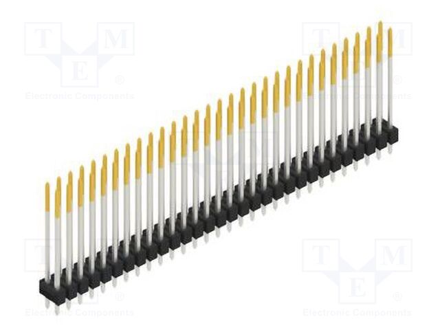 Connector: pin strips; pin header; male; PIN: 60; 2.54mm; THT; 2x30