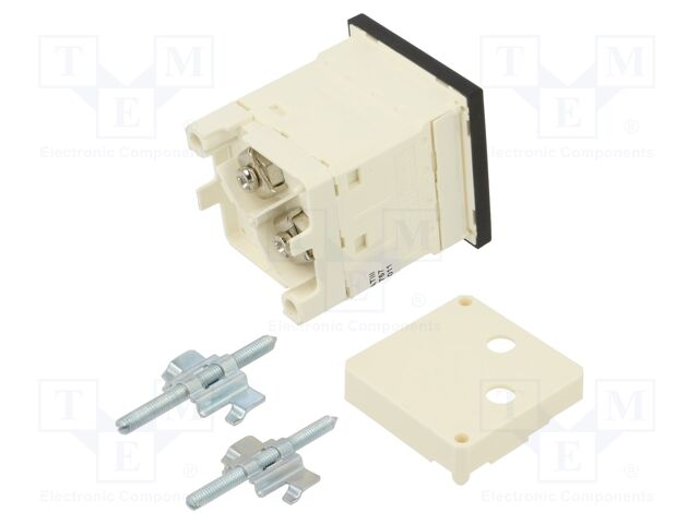 Meter; on panel; analogue; 0÷100V; Class: 1,5; IP52; Length: 42mm