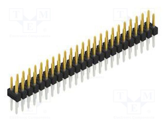 Connector: pin strips; pin header; male; PIN: 48; 2.54mm; THT; 2x24