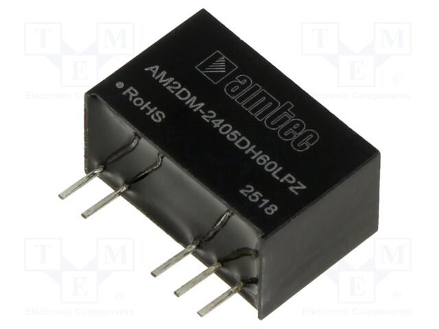 Converter: DC/DC; 2W