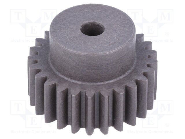 Spur gear; whell width: 40mm; Ø: 62.5mm; Number of teeth: 23; ZCL