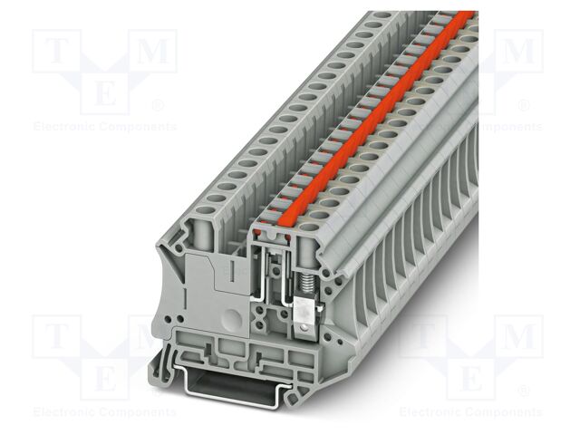 Splice terminal: rail; UT; PA; terminals: 2; W: 8.2mm; H: 57.8mm