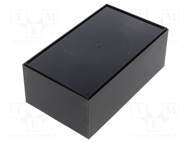 Enclosure: multipurpose; X: 96mm; Y: 160mm; Z: 63mm; 15; ABS; black