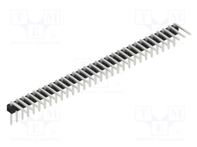 Connector: pin strips; pin header; male; PIN: 30; 2.54mm; THT; 1x30