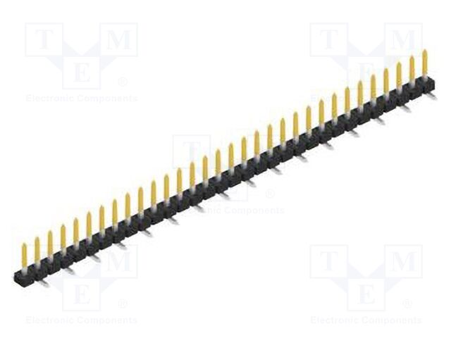 Connector: pin strips; pin header; male; PIN: 32; 2mm; SMT; 1x32