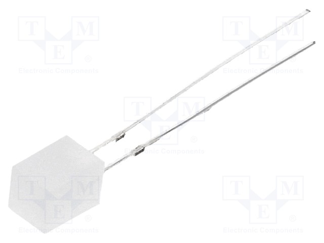 LED; square; 5x5x7mm; blue; 220÷330mcd; 140°; Front: flat; 30mA