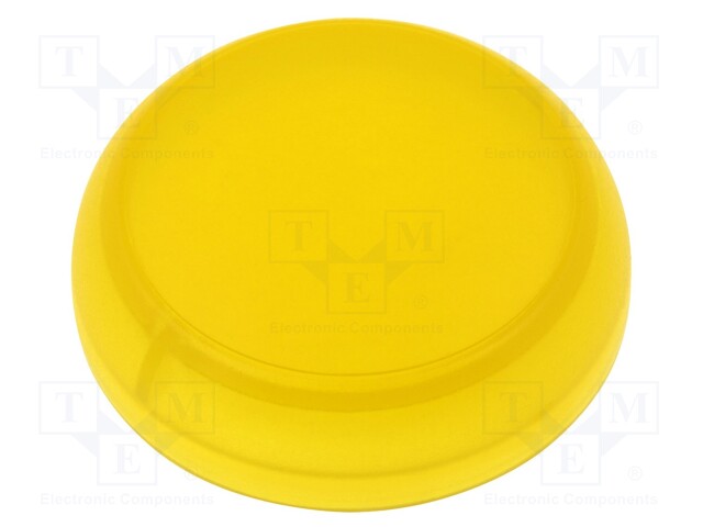 Lamp lens; 22mm; RMQ-Titan; Colour: yellow
