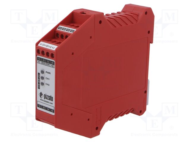 Module: safety relay; Series: CS; Mounting: DIN; -25÷55°C; 230VAC