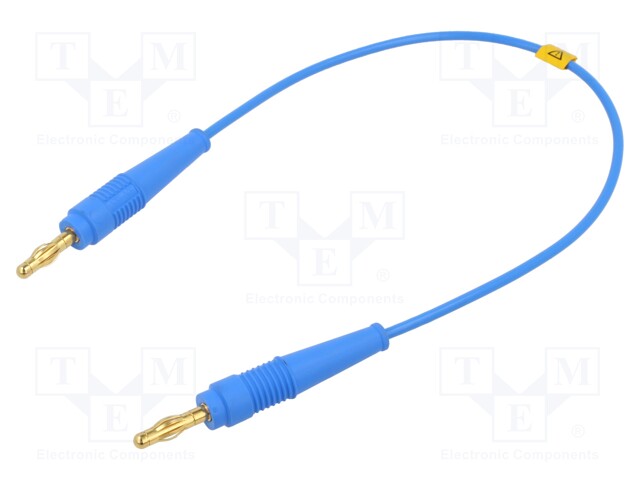 Test lead; 60VDC; 30VAC; 19A; 4mm banana plug-4mm banana plug