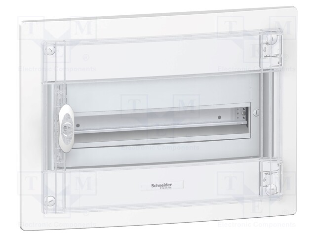 Enclosure: for modular components; IP40; plaster embedded; IK09