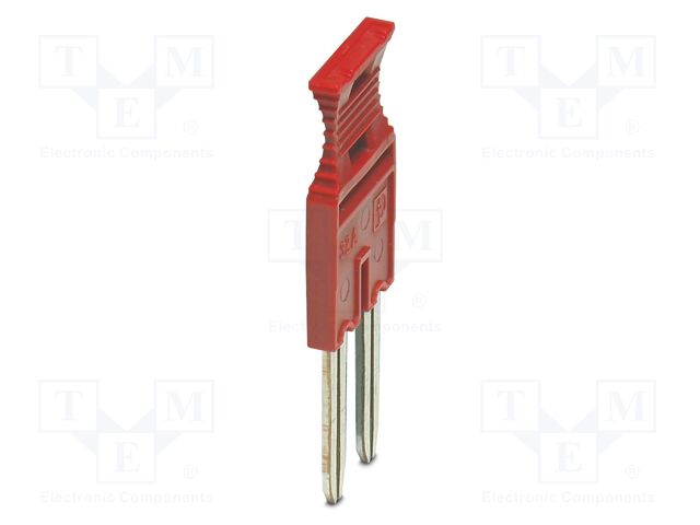 Connector: plug-in; PA; ways: 2; Body: red