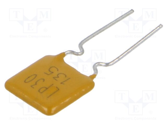 Fuse: PTC polymer; 1.35A; Imax: 40A; THT; Iswitch.max: 6.75A