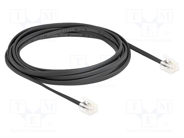 Cable: telephone; connection 1: 1; RJ11 plug,both sides; Len: 2m