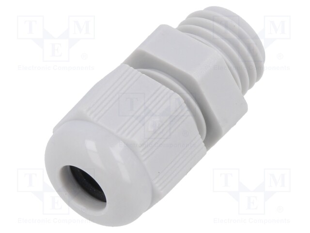 Cable gland; without nut; M12; 1.5; IP68; Mat: polyamide; Entrelec