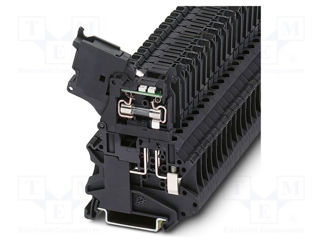 Splice terminal: rail; UT; 6.3A; 24V; screw terminal; PA; 0.14÷6mm2