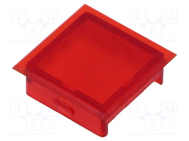 Actuator lens; red