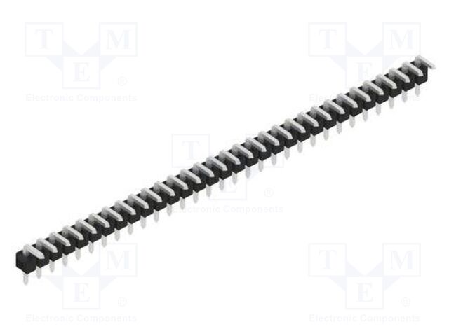 Connector: pin strips; pin header; male; PIN: 31; 2.54mm; THT; 1x31