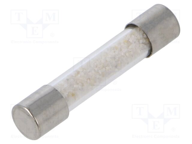 Fuse: fuse; quick blow; 5A; 250VAC; cylindrical,glass; 5x25mm