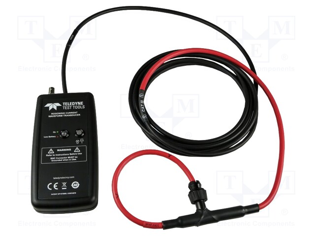 Rogowski coil; Band: 0,1Hz÷6,5MHz; I AC: 6000A; Len: 4m; -20÷100°C