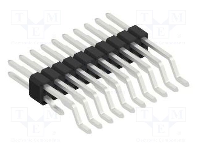 Connector: pin strips; pin header; male; PIN: 20; 1.27mm; SMT; 2x10