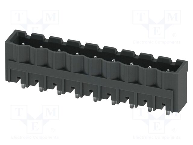 PCB headers, nominal cross section: 2.5 mm?, color: black, n